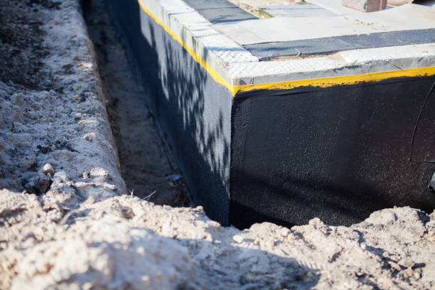 Professional Crawl Space Encapsulation technician working in Kintnersville, PA